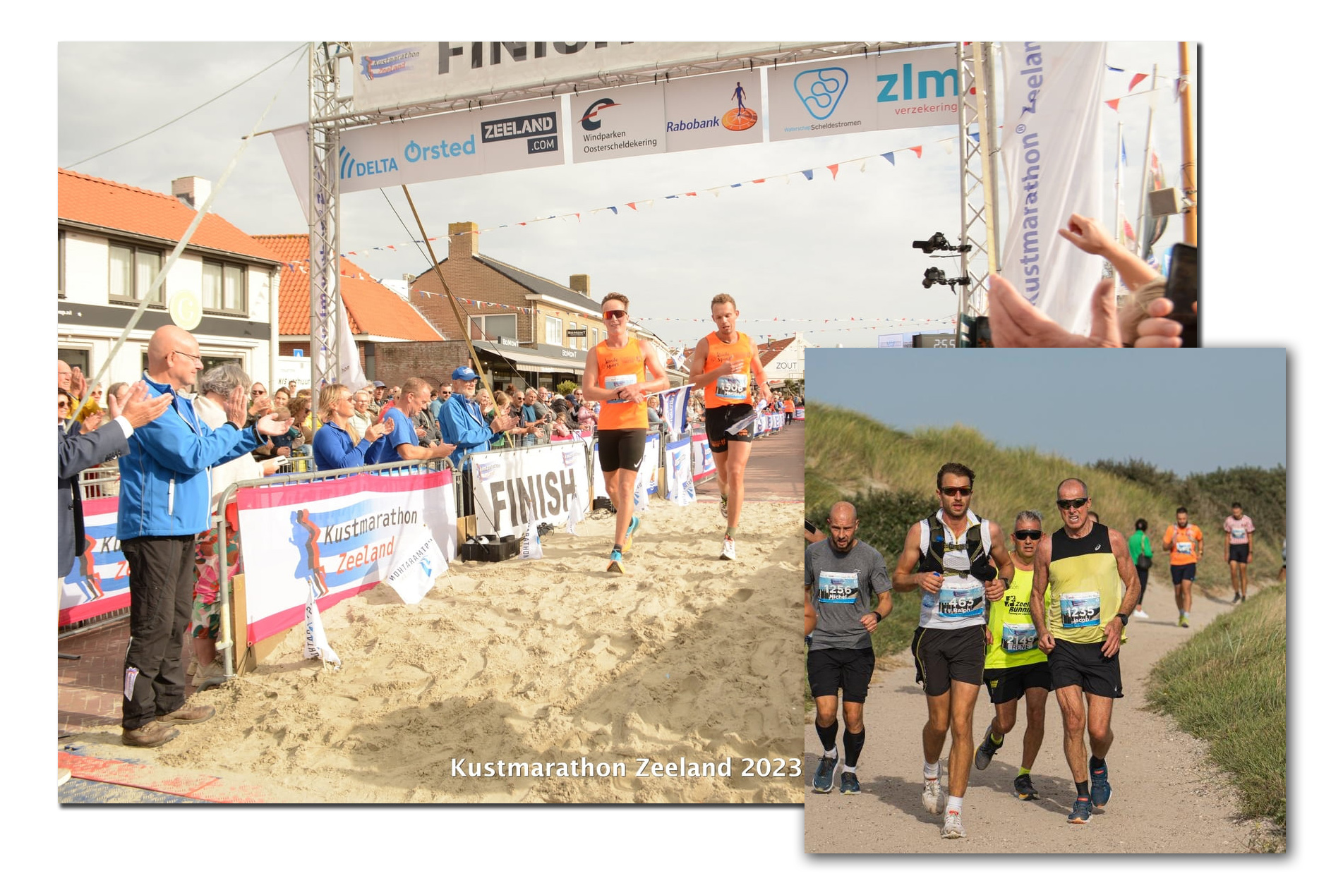 Kustmarathon Erwin en Rens 2023